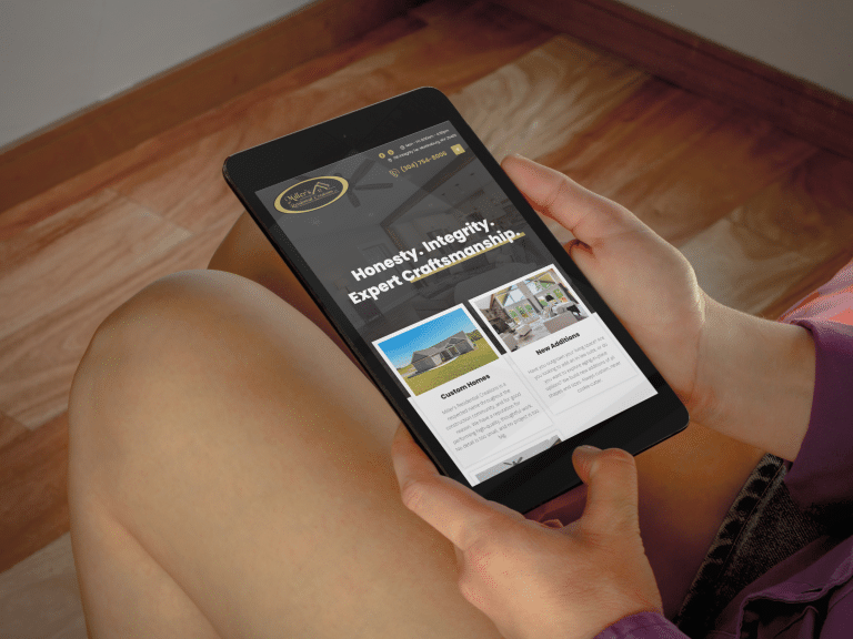 Responsive website example