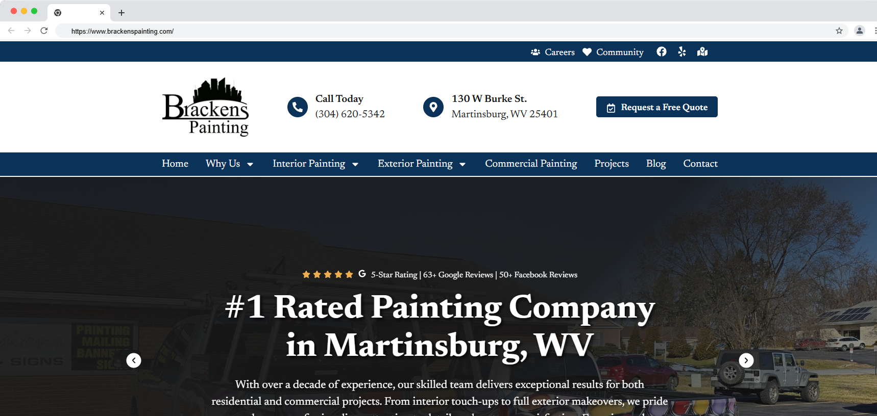 brackens Brackens Painting website
