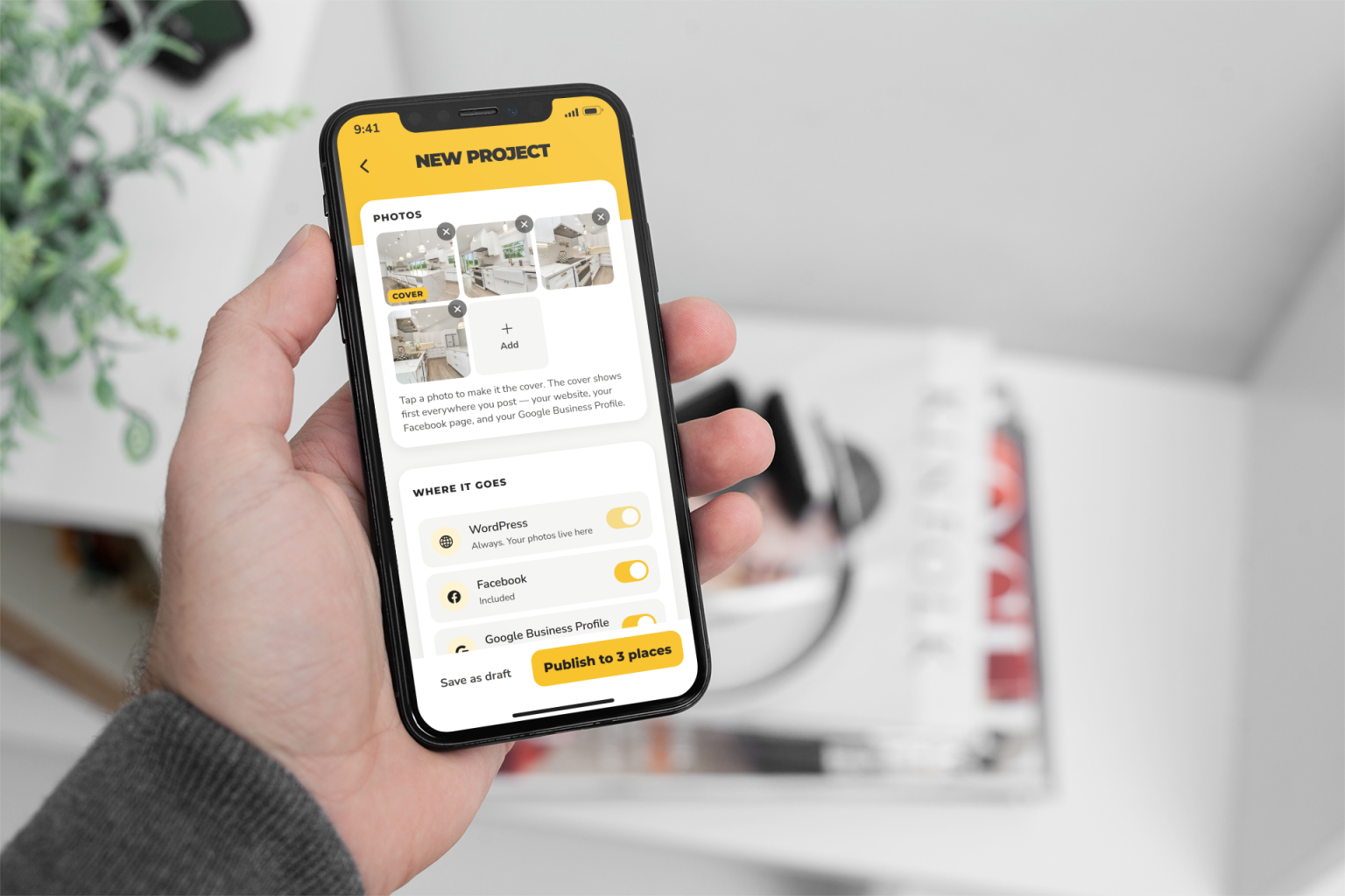 project publishing, Home